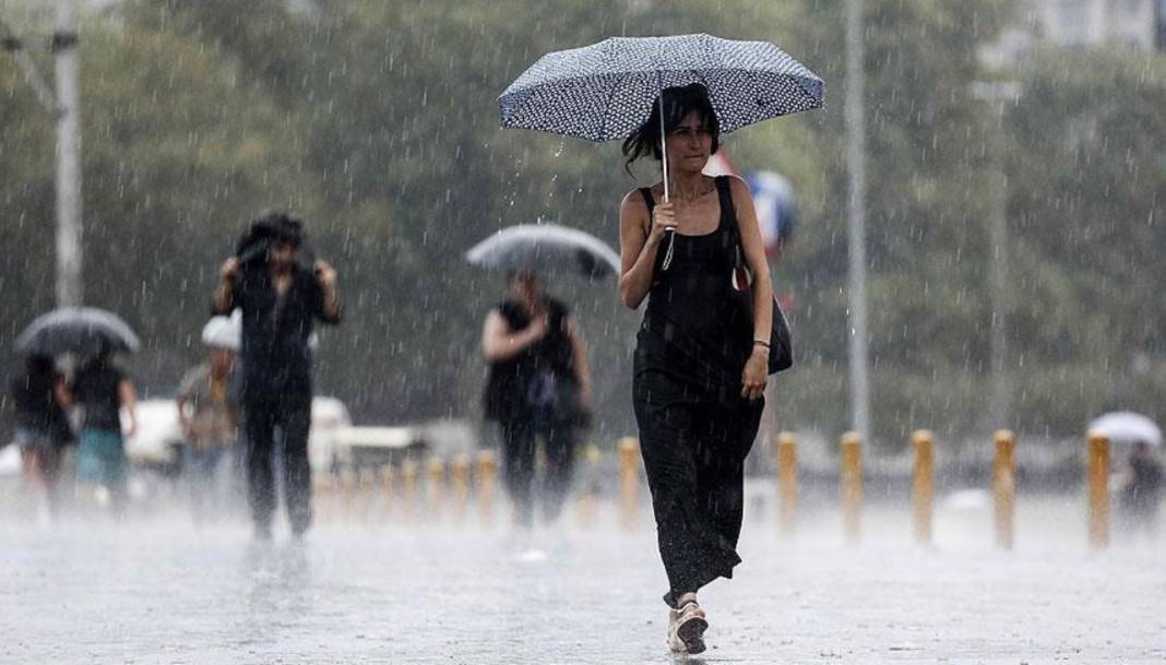 İstanbul'a sağanak geliyor! İl il hava durumu! Planlarınız suya düşebilir 4